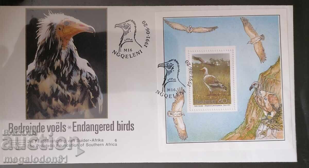 Transkei (South Africa) - endangered bird species, 1991.