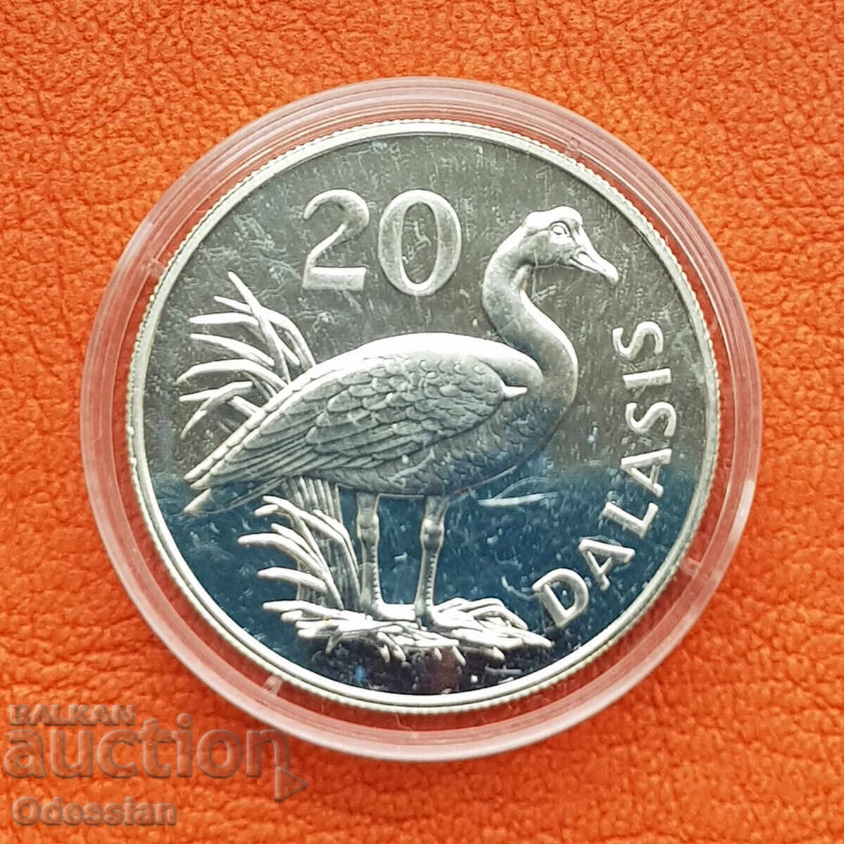 Gambia • 20 Dalasi • 1977 • Thorn-winged Goose Gambia • 20 Dalasi • 1977 • Thorn-winged Goose