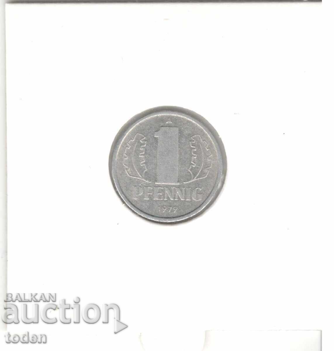 Δημοπρασία Γερμανία D.R.-1 Pfennig-1979 A-KM# 8