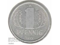 Γερμανία D.R.-1 Pfennig-1979 A-KM# 8