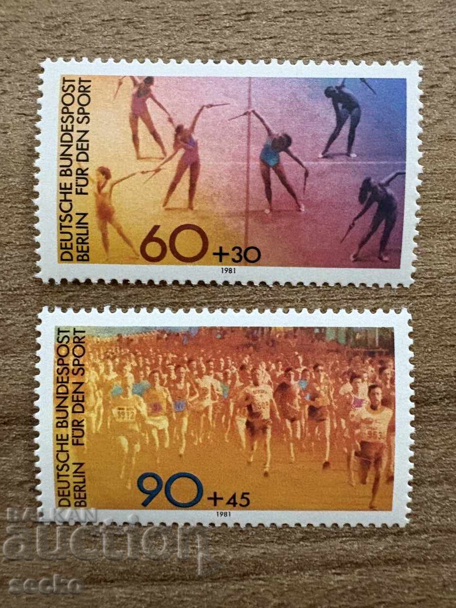 Berlin - Sport (1981) MNH Berlin - Sport (1981) MNH