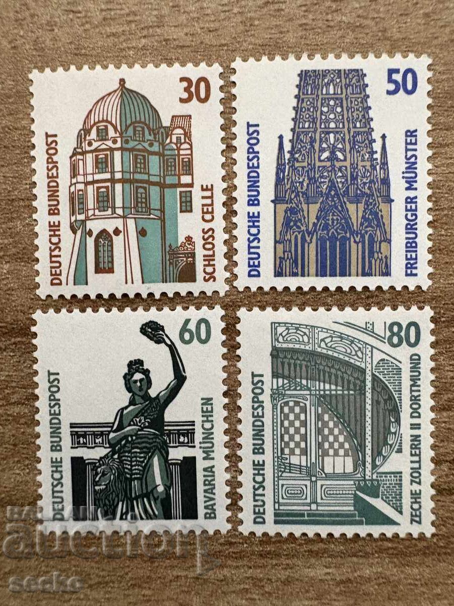 FRG/FRG - Landmarks (1987) MNH