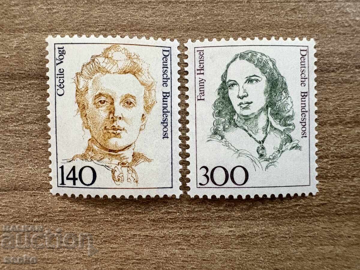 FRG/FRG - Famous Women (1989) MNH FRG/FRG - Famous Women (1989) MNH