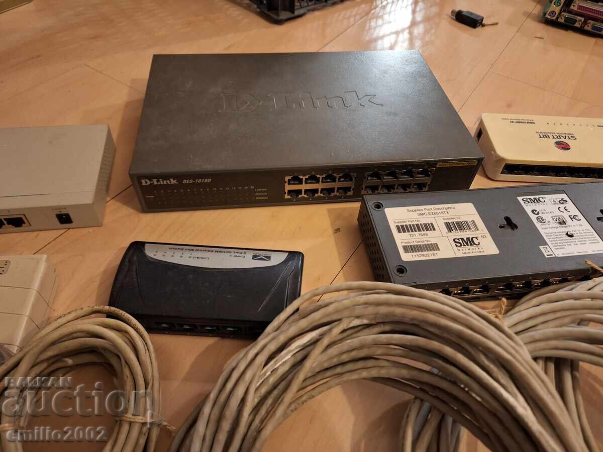 Auction Hubs, LAN cables, etc. Auction Hubs, LAN cables, etc.