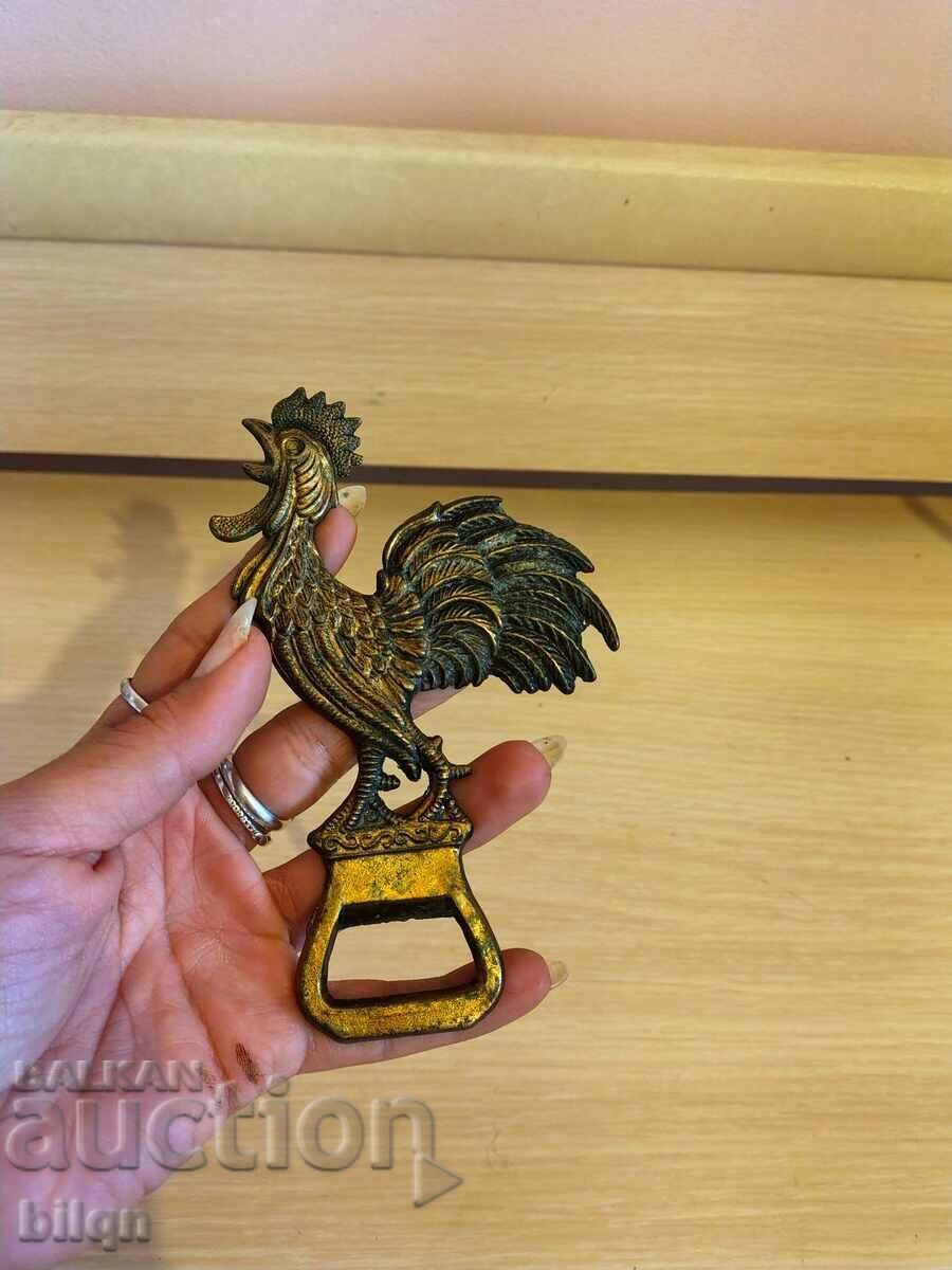 Παράδοση Συλλεκτικό Παλιό Χάλκινο Ανοιχτήρι-Κόκορας Παράδοση Συλλεκτικό Παλιό Χάλκινο Ανοιχτήρι-Κόκορας