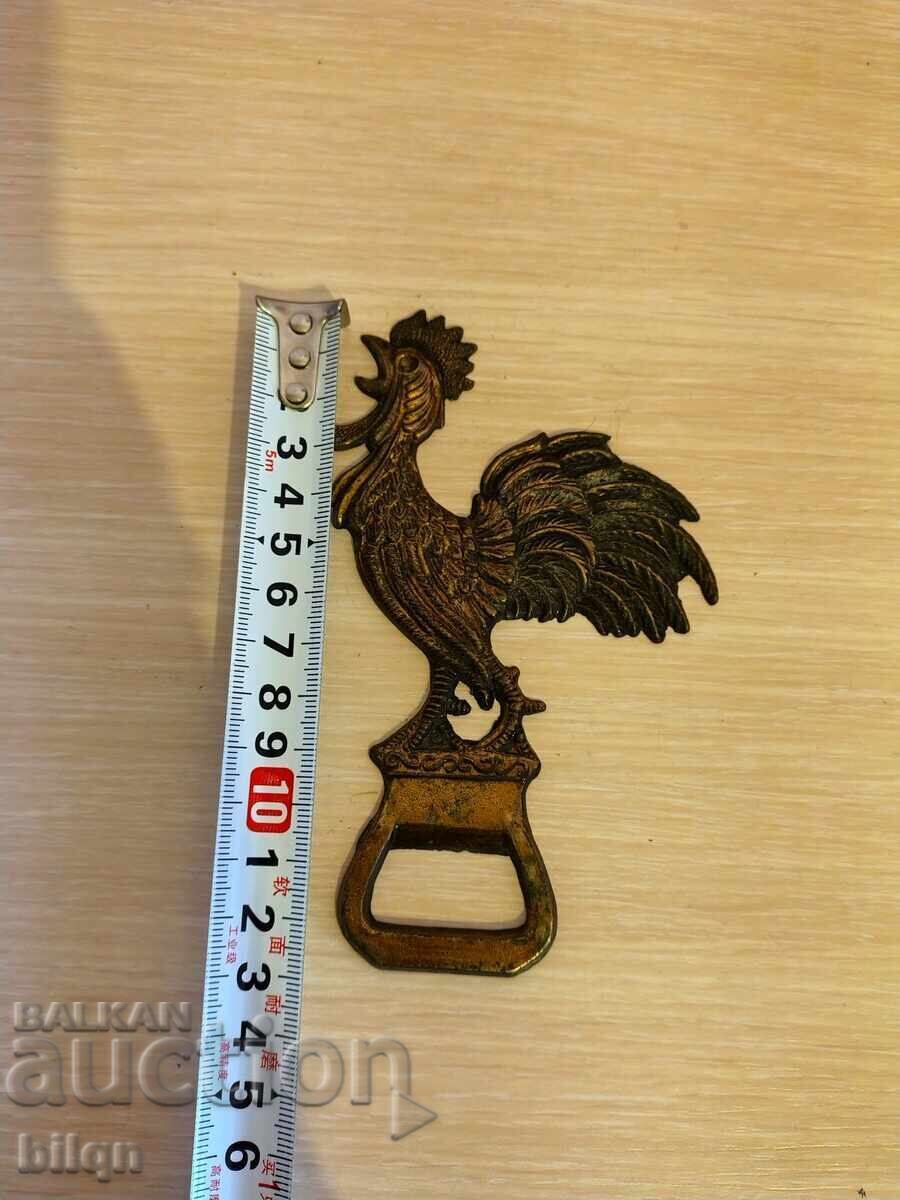 Συλλεκτικό Παλιό Χάλκινο Ανοιχτήρι-Κόκορας - 6 Συλλεκτικό Παλιό Χάλκινο Ανοιχτήρι-Κόκορας - 6