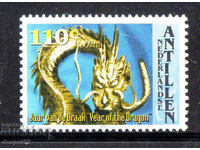 2000 Niederl. Antilele. Anul Nou Chinezesc - Anul Dragonului