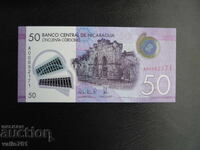 NICARAGUA 50 CÓRDOBAS 2014 NEW UNC POLYMER