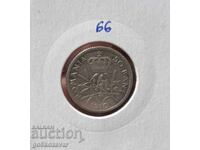 Romania 50 bani 1910 Argint