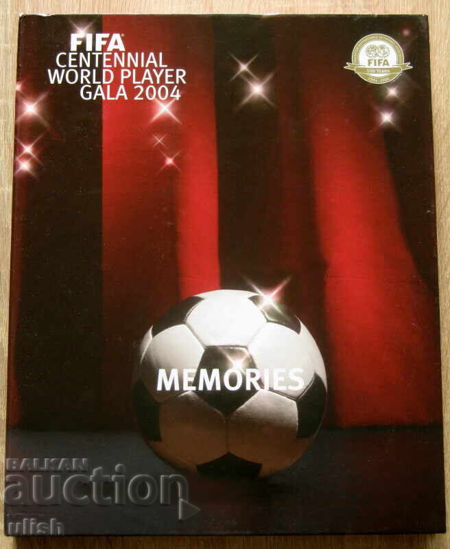 Album de lux FIFA Centennial World Player Gala 2004