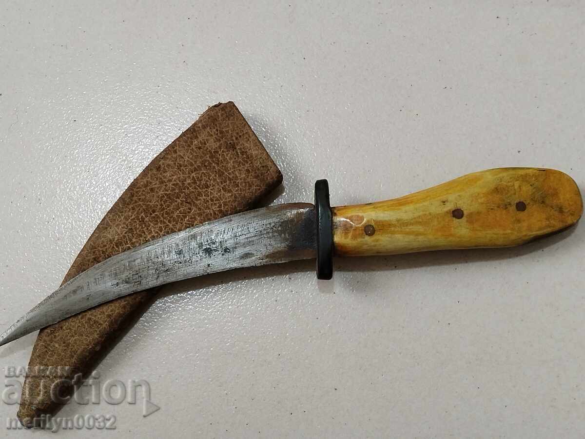 Old dagger with kanya curved dagger turkish knife kinjal akulak - 5 Old dagger with kanya curved dagger turkish knife kinjal akulak - 5