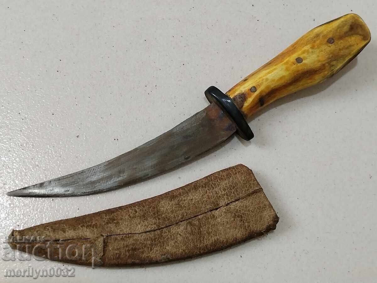 Old dagger with kanya curved dagger turkish knife kinjal akulak - 6 Old dagger with kanya curved dagger turkish knife kinjal akulak - 6