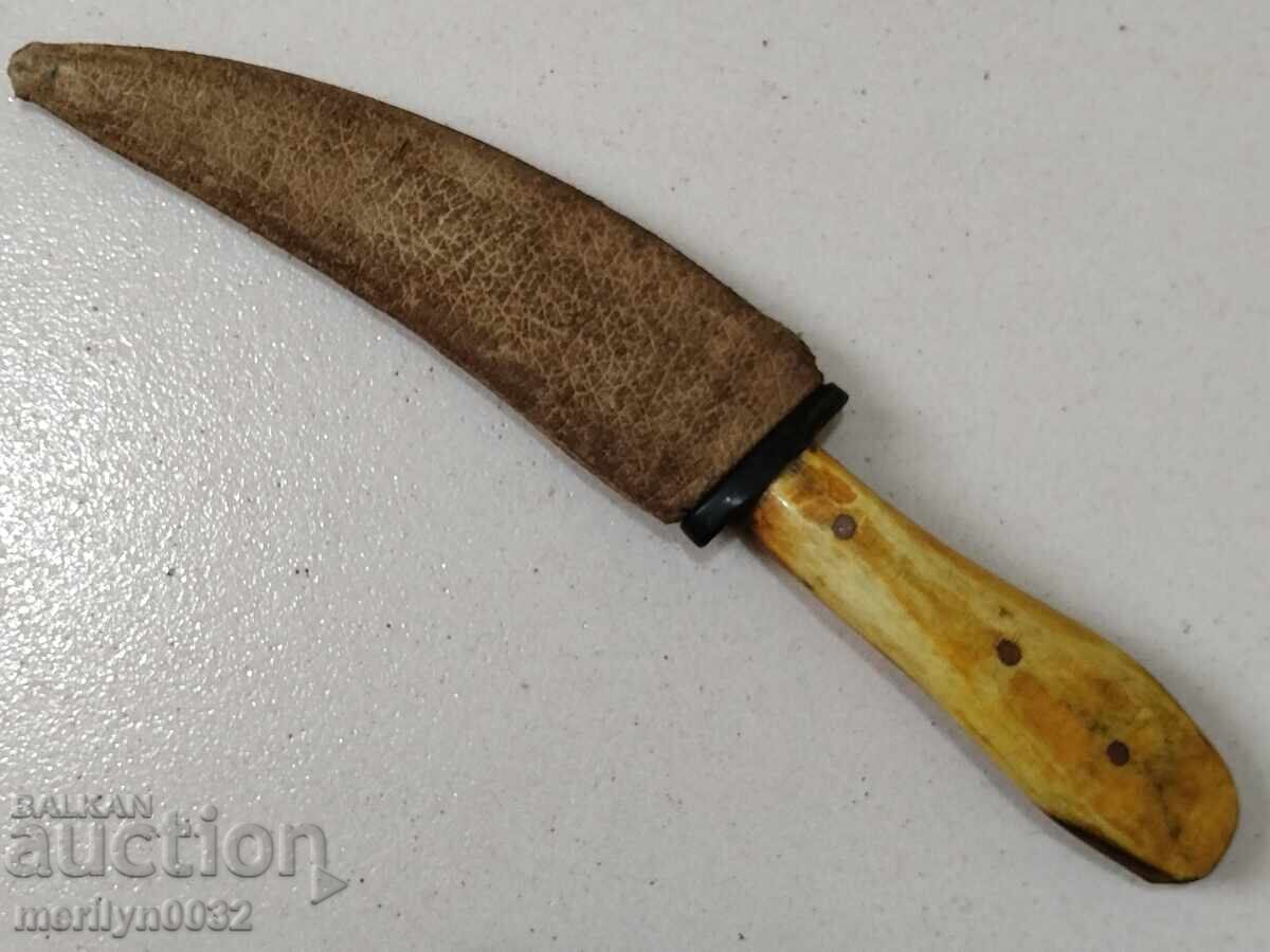 Old dagger with kanya curved dagger turkish knife kinjal akulak - 7 Old dagger with kanya curved dagger turkish knife kinjal akulak - 7