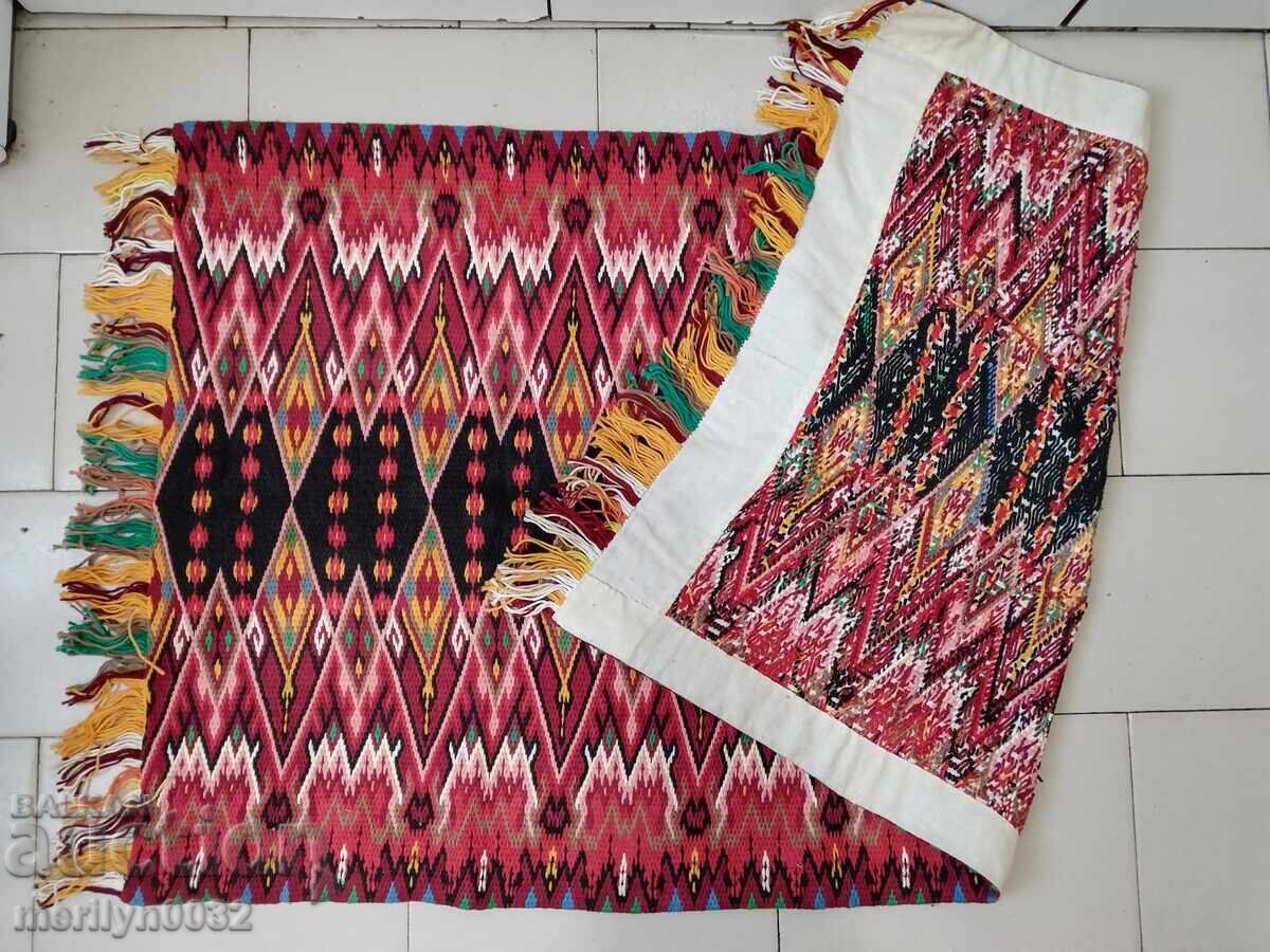 Licitație Tapiserie veche pentru panou broderie perete, tablou covor