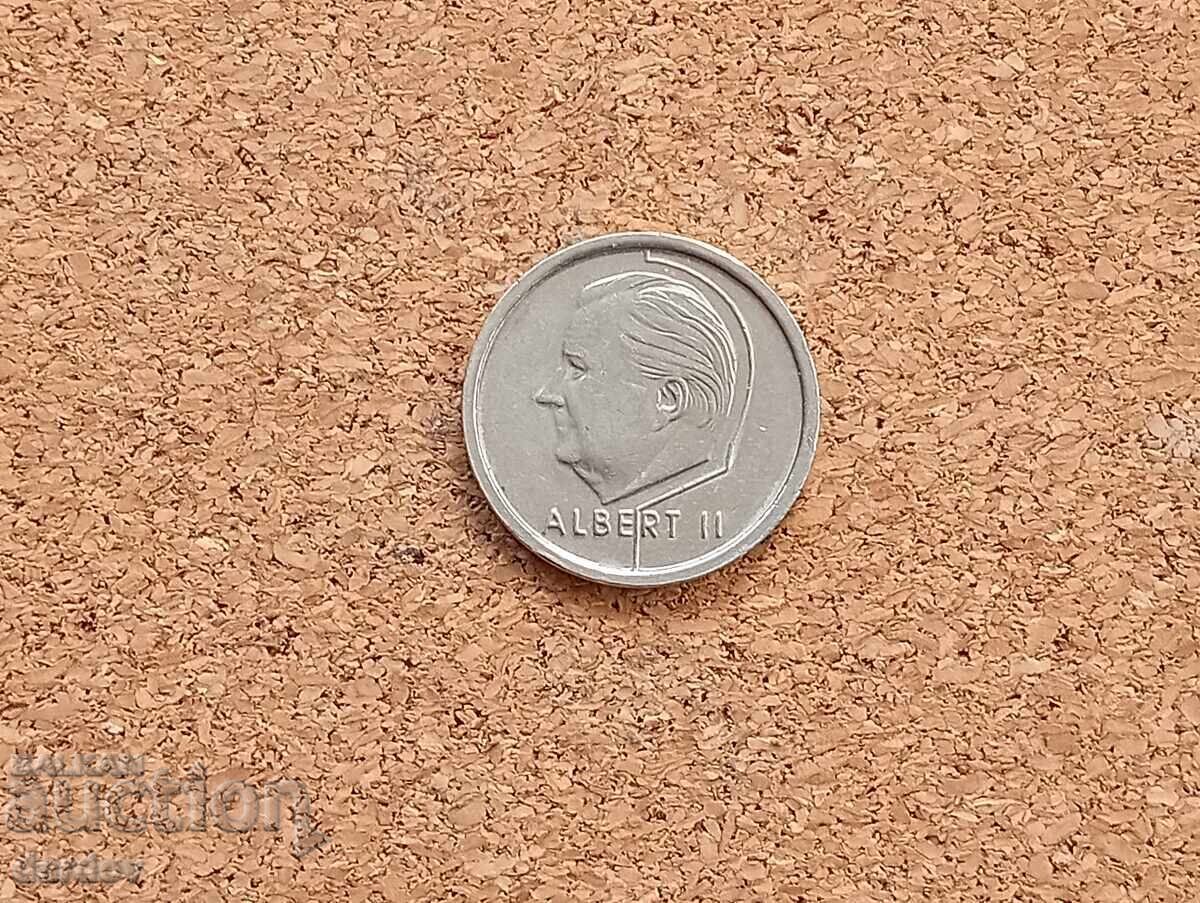 Belgium 1 Franc 1994 with price 0.50 BGN | € 0.26