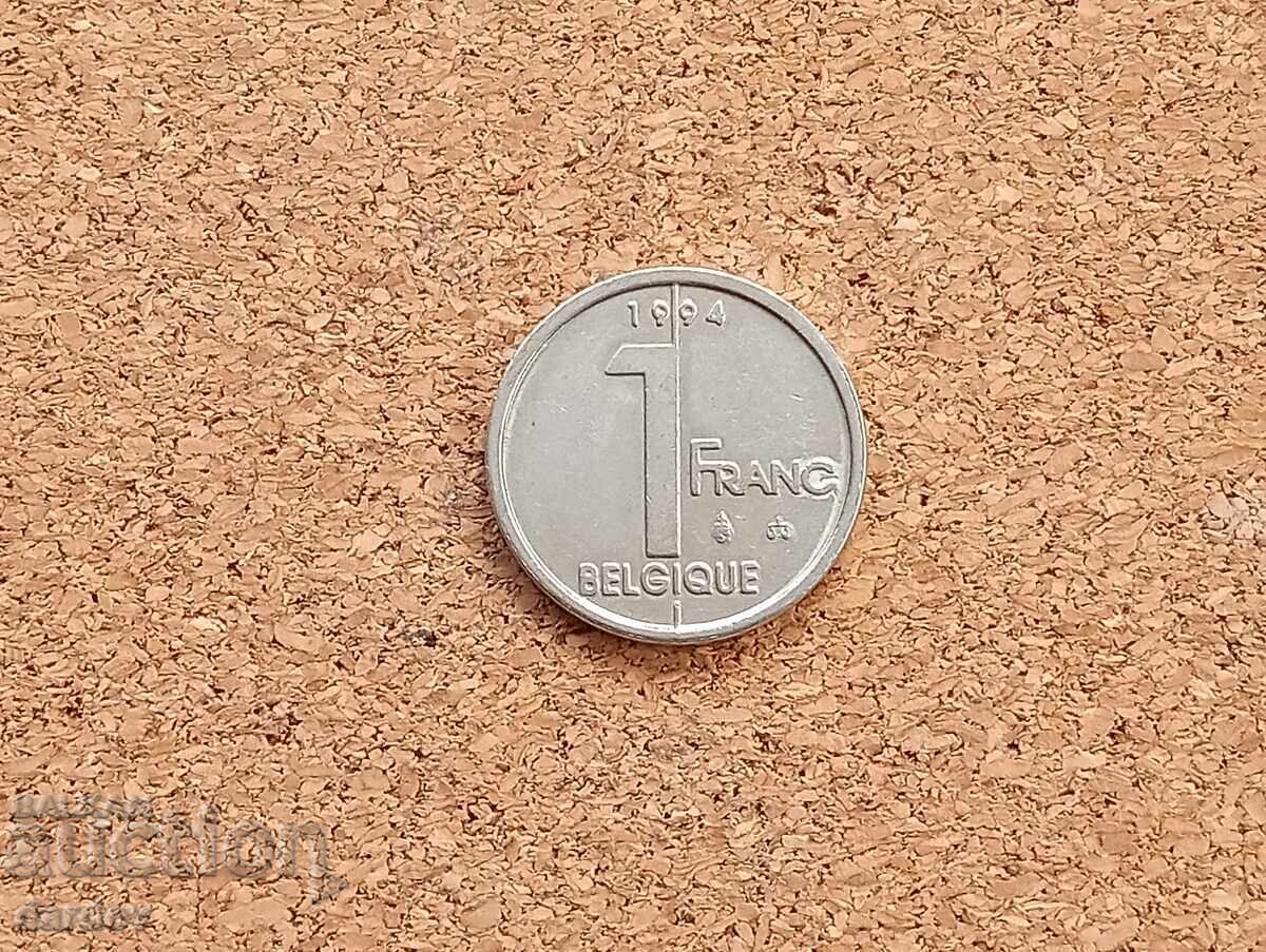 Belgium 1 Franc 1994