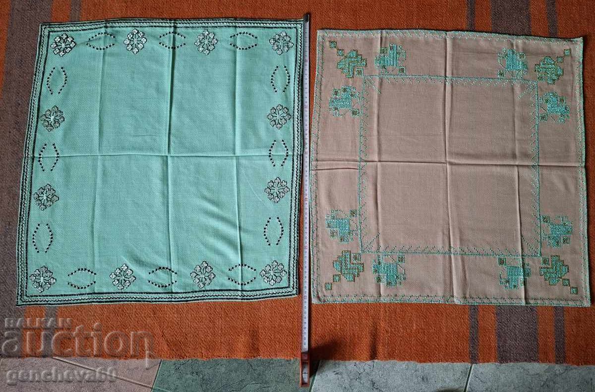 Two embroidered table runners with price 35.00 BGN | € 17.90 Two embroidered table runners with price 35.00 BGN | € 17.90