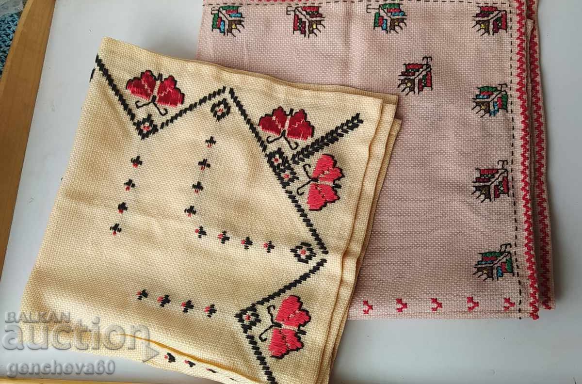 Two square embroidered squares - 6 Two square embroidered squares - 6