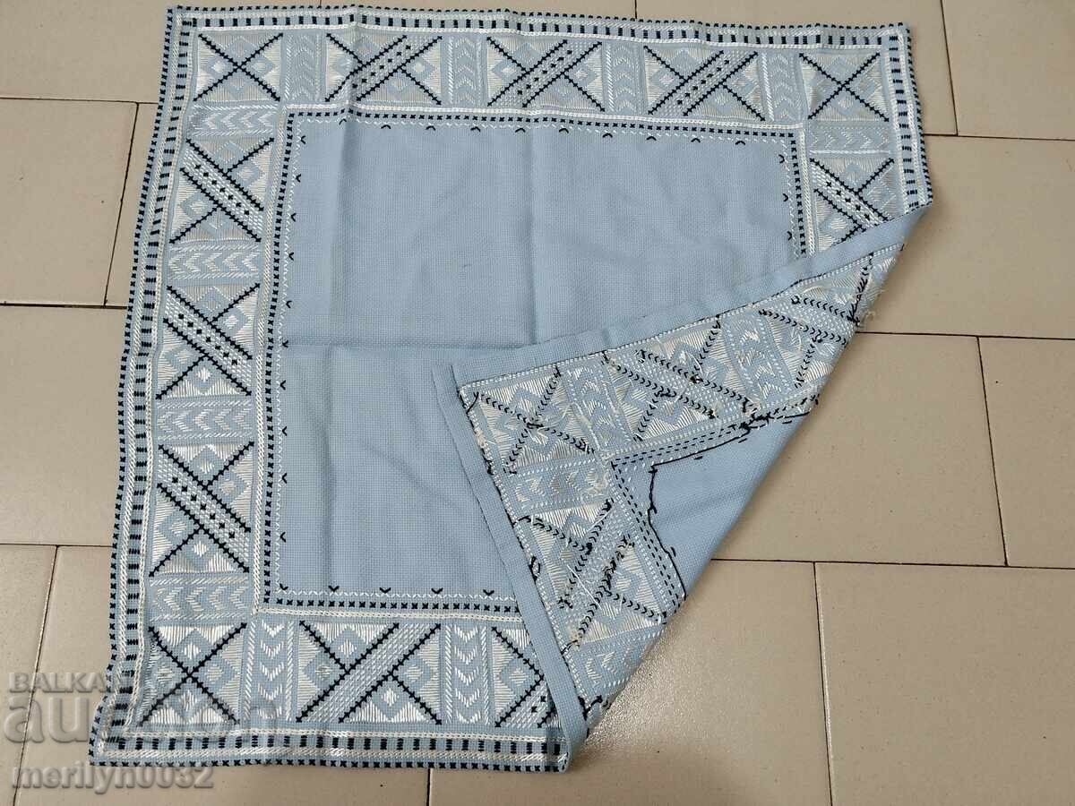 Old embroidered check, tablecloth, milo, Bulgarian embroidery with price 40.00 BGN | € 20.45 Old embroidered check, tablecloth, milo, Bulgarian embroidery with price 40.00 BGN | € 20.45