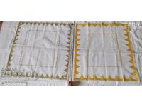 Κέντημα στο χέρι με δύο καροτσάκια