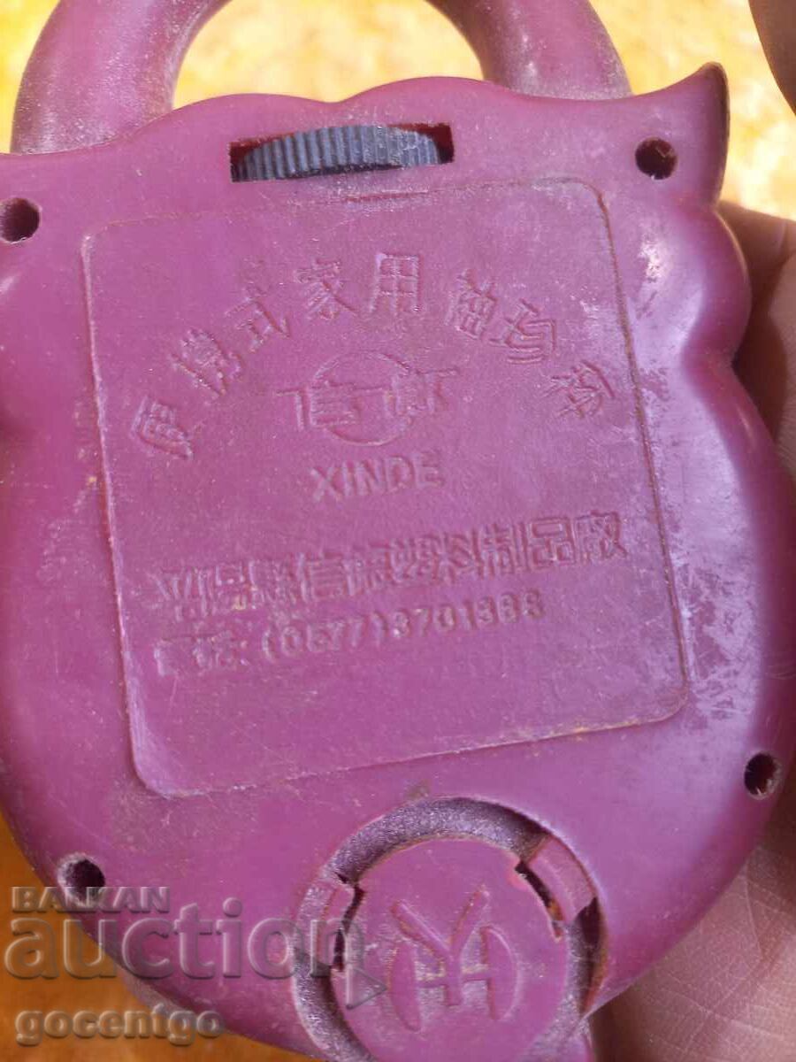 Fishing scale up to 20 kg. STRAIGHT SCREW FOR ZEROING THE SCALE - 6