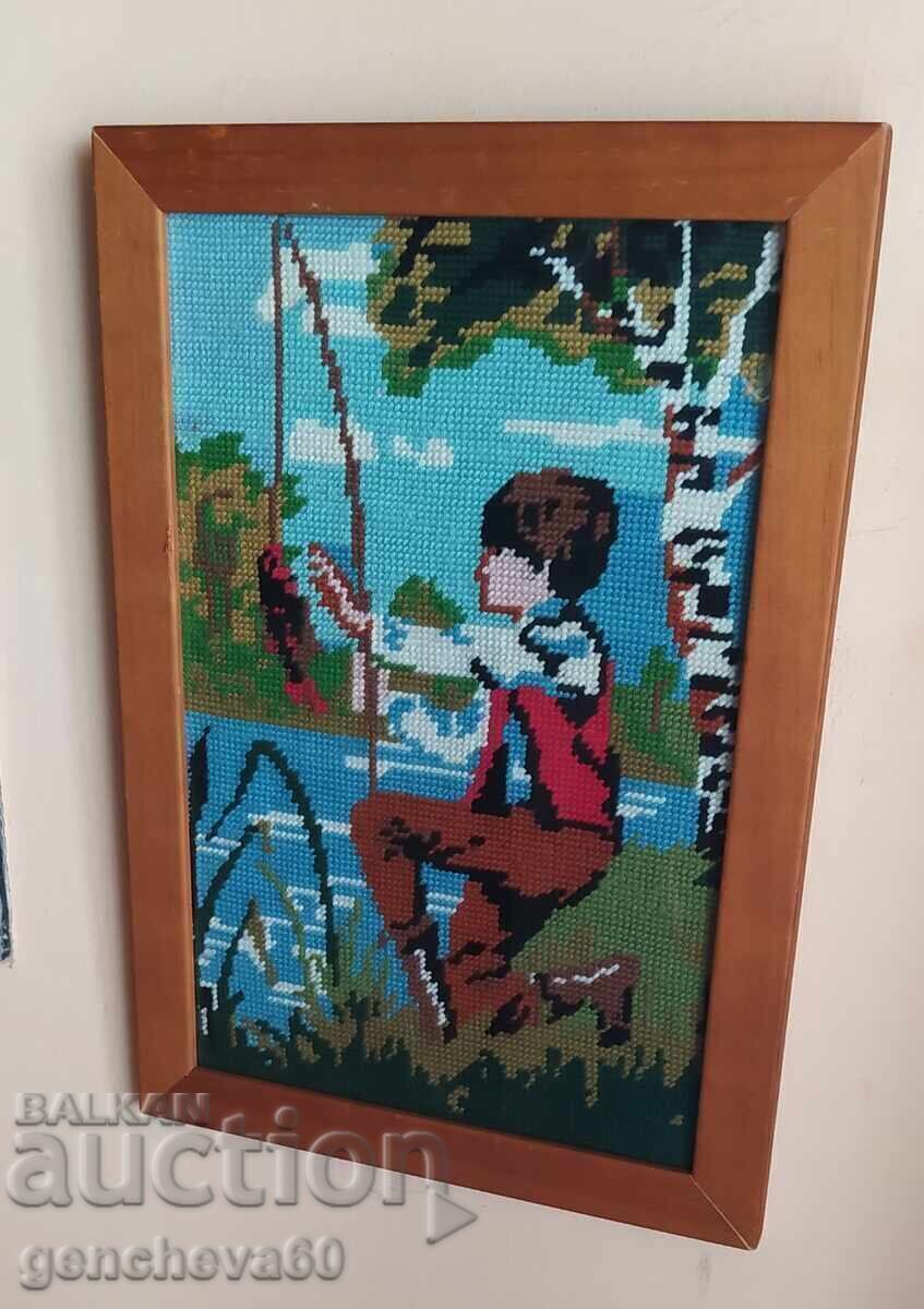 Frumoasă tapiserie, „Pescuitul” cu preț € 18.00 | 35.21 BGN Frumoasă tapiserie, „Pescuitul” cu preț € 18.00 | 35.21 BGN