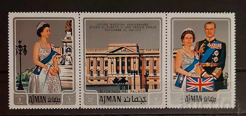 Ajman 1971 Personalities/Queen Elizabeth II MNH Ajman 1971 Personalities/Queen Elizabeth II MNH