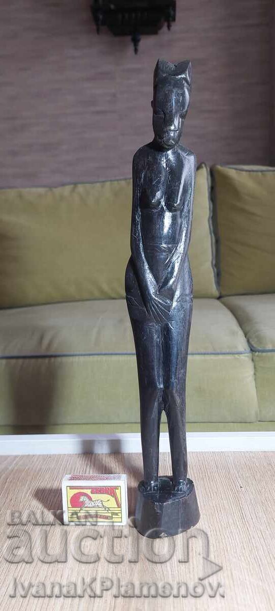 Woodcarving Africa solid wood for collectors 36cm - 6 Woodcarving Africa solid wood for collectors 36cm - 6