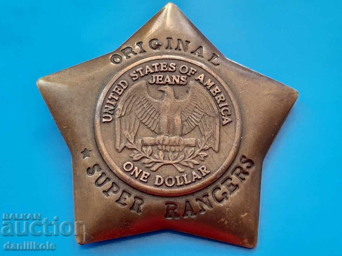 Auction *$*Y*$* SUPER RANGERS STAR BADGE DOLLAR *$*Y*$* Auction *$*Y*$* SUPER RANGERS STAR BADGE DOLLAR *$*Y*$*