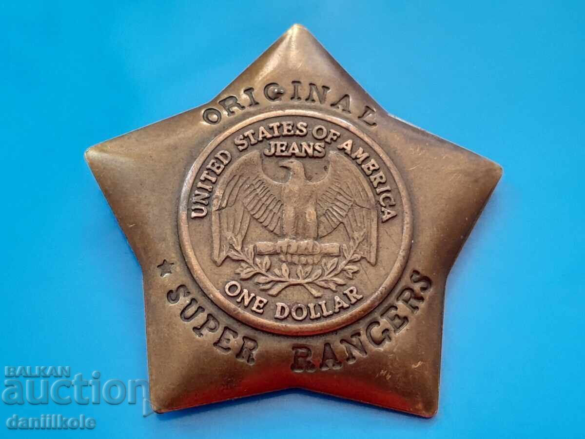 *$*Y*$* SUPER RANGERS STAR BADGE DOLLAR *$*Y*$* - 5 *$*Y*$* SUPER RANGERS STAR BADGE DOLLAR *$*Y*$* - 5