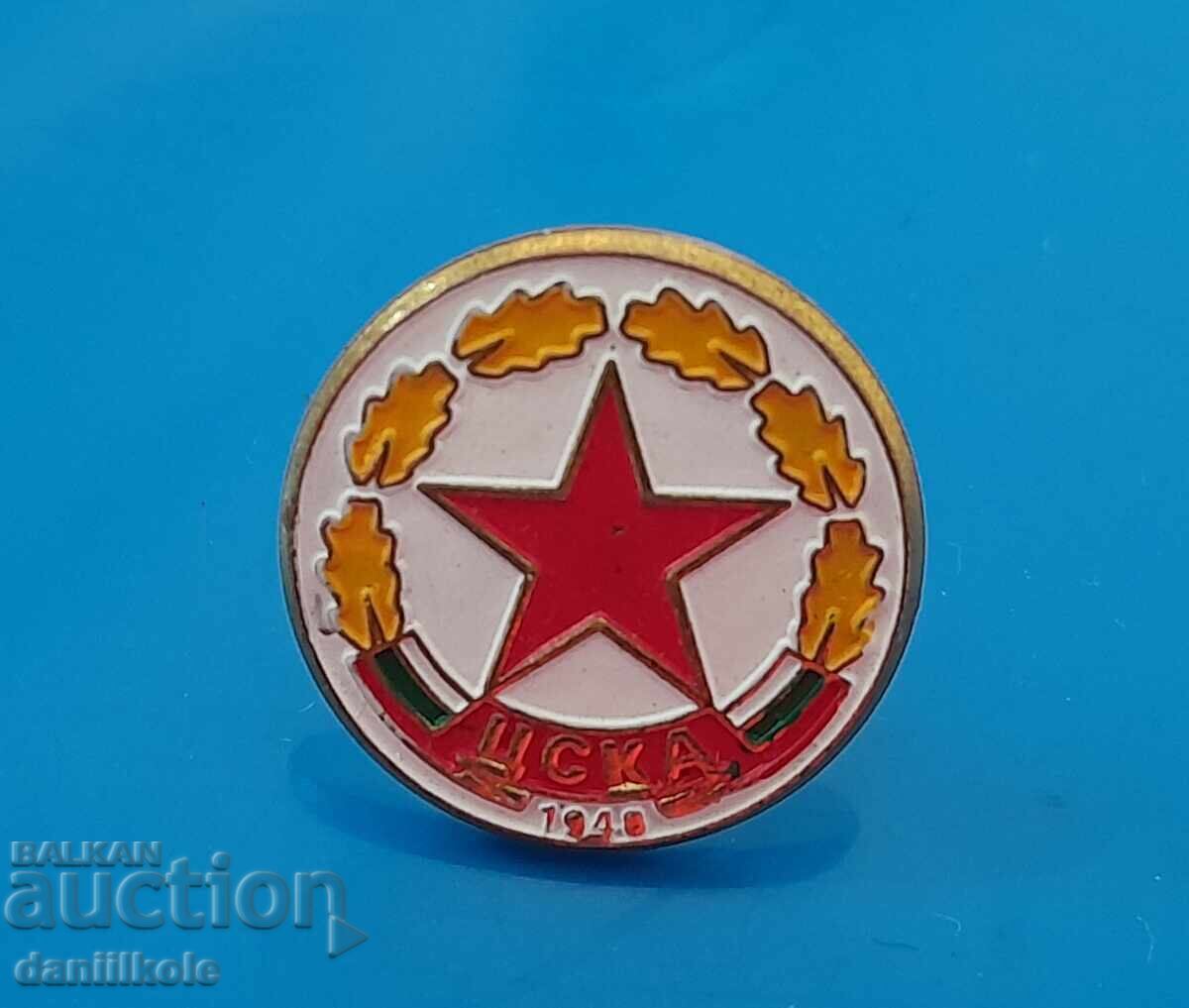 *$*Y*$* BADGE PIN BADGE "CSKA 1948" EXCELLENT *$*Y*$* with price 29.14 BGN | € 14.90