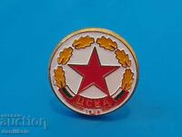 *$*Y*$* BADGE PIN BADGE "CSKA 1948" EXCELLENT *$*Y*$*