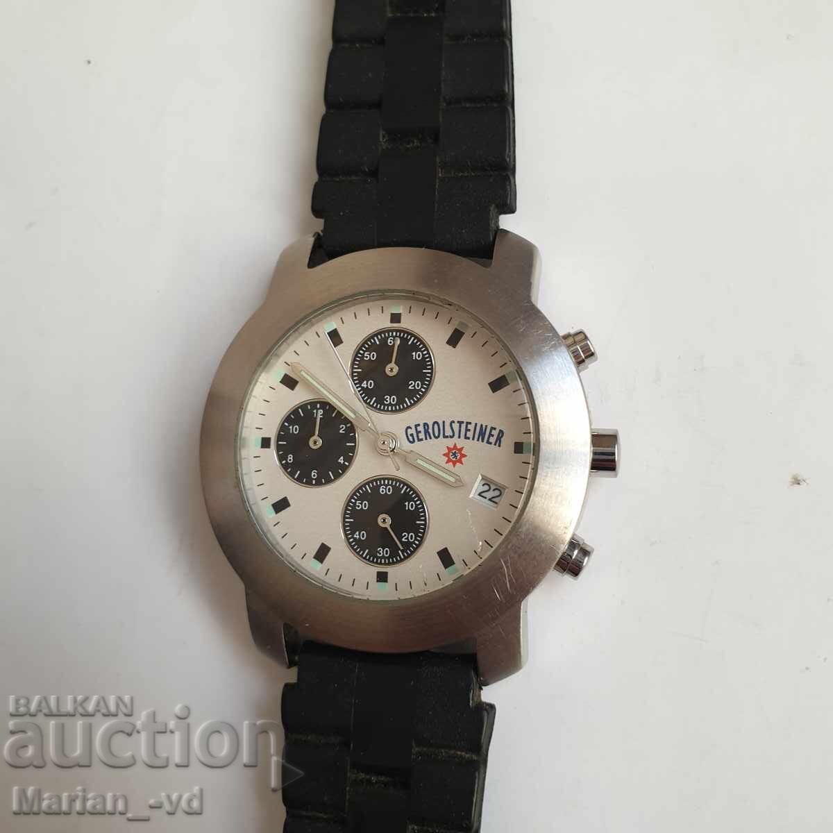 Men's quartz chronograph watch with price 40.00 BGN | € 20.45