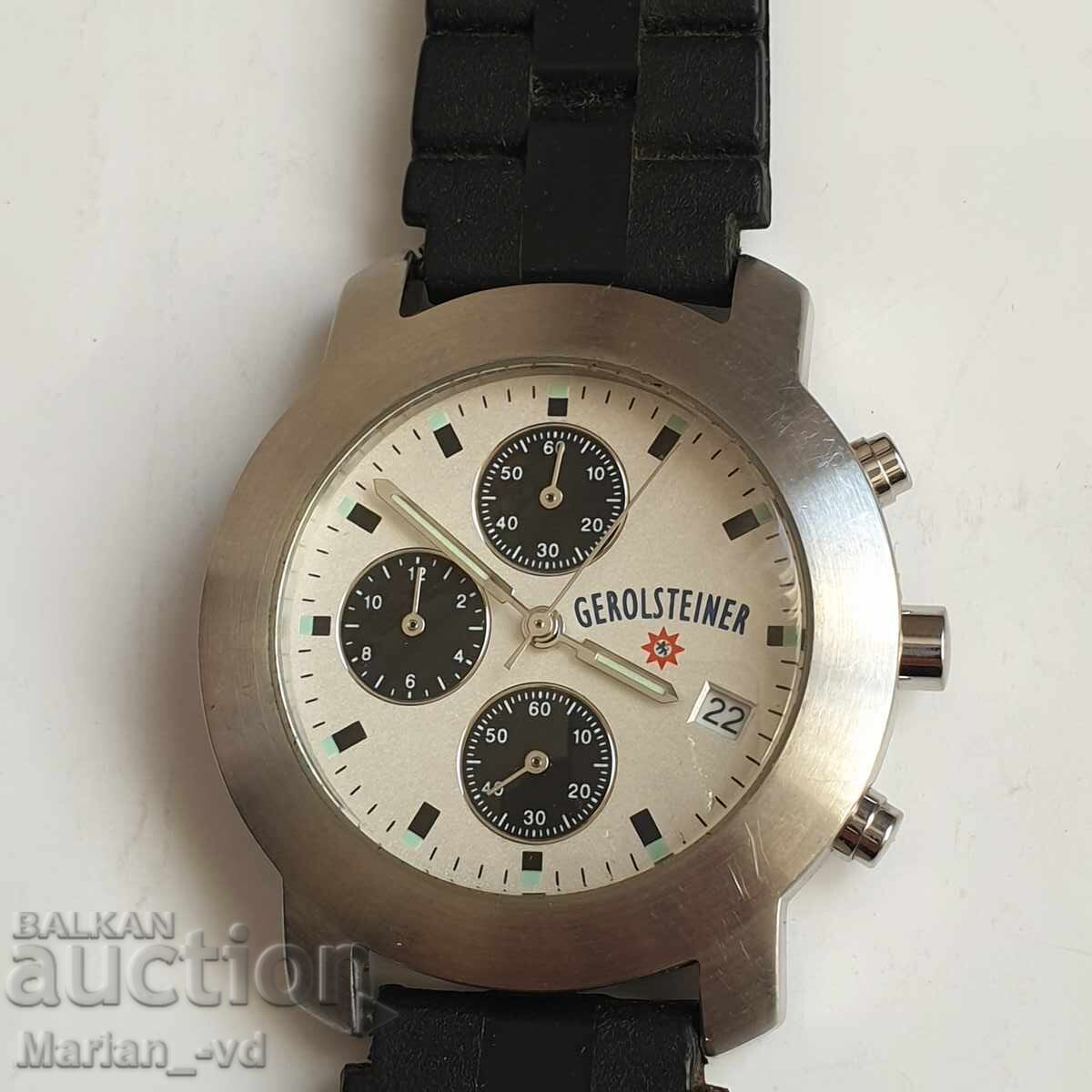 Men's quartz chronograph watch - 6