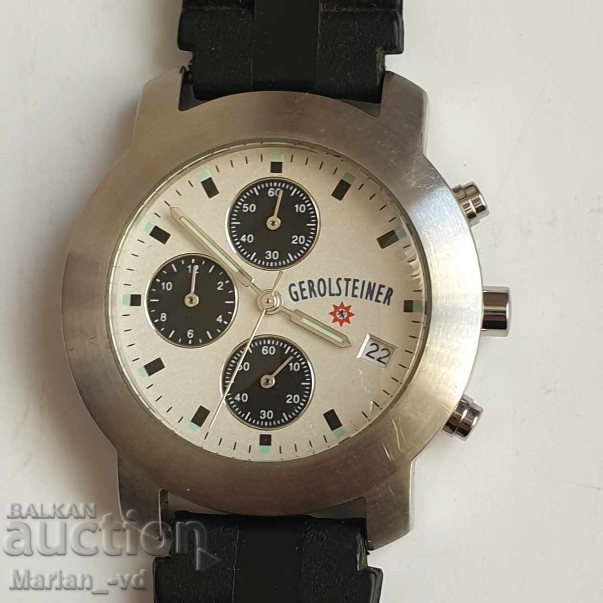 Men's quartz chronograph watch - 7