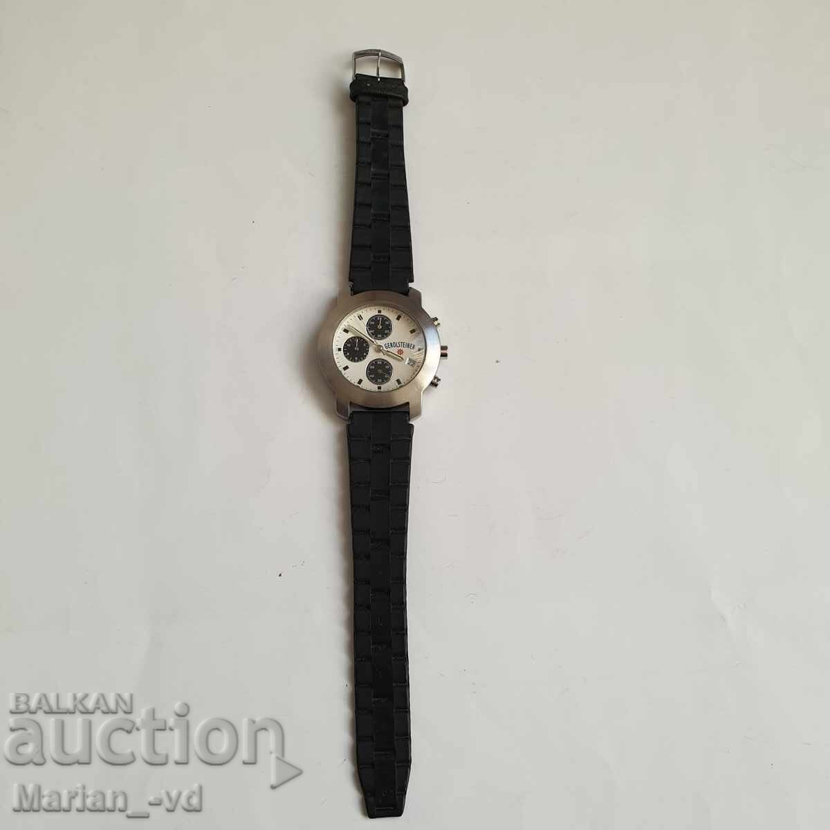 Men's quartz chronograph watch