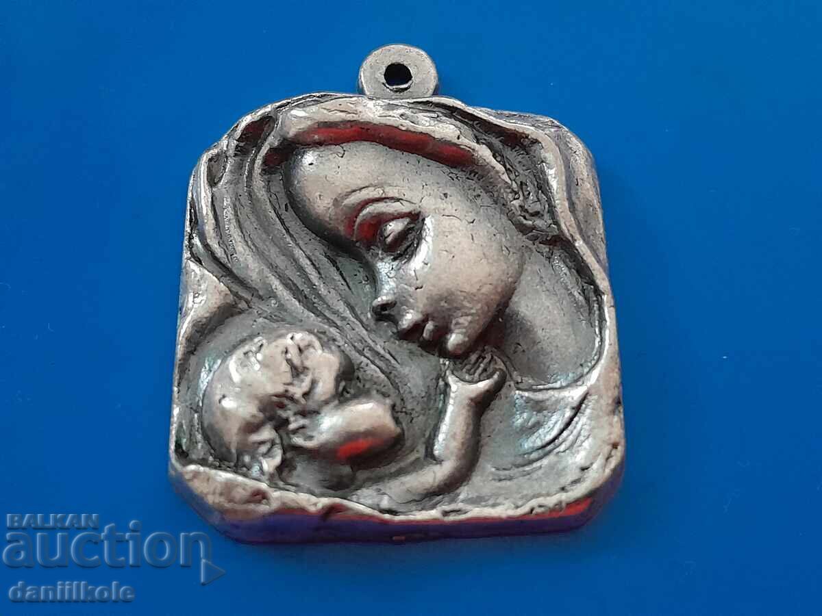 *$*Y*$* PENDANT "MADONNA AND CHILD" - EXCELLENT *$*Y*$* *$*Y*$* PENDANT "MADONNA AND CHILD" - EXCELLENT *$*Y*$*