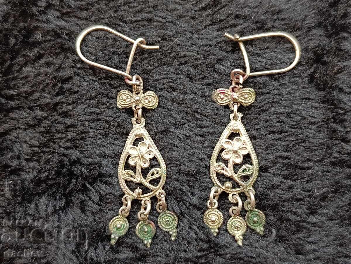 RARE Authentic Silver Renaissance Earrings Costume Jewelry RARE Authentic Silver Renaissance Earrings Costume Jewelry