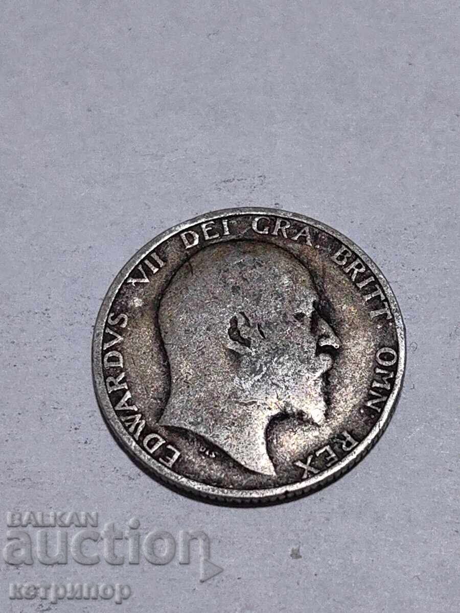 1 shilling Great Britain 1910 Silver with price 23.00 BGN | € 11.76 1 shilling Great Britain 1910 Silver with price 23.00 BGN | € 11.76