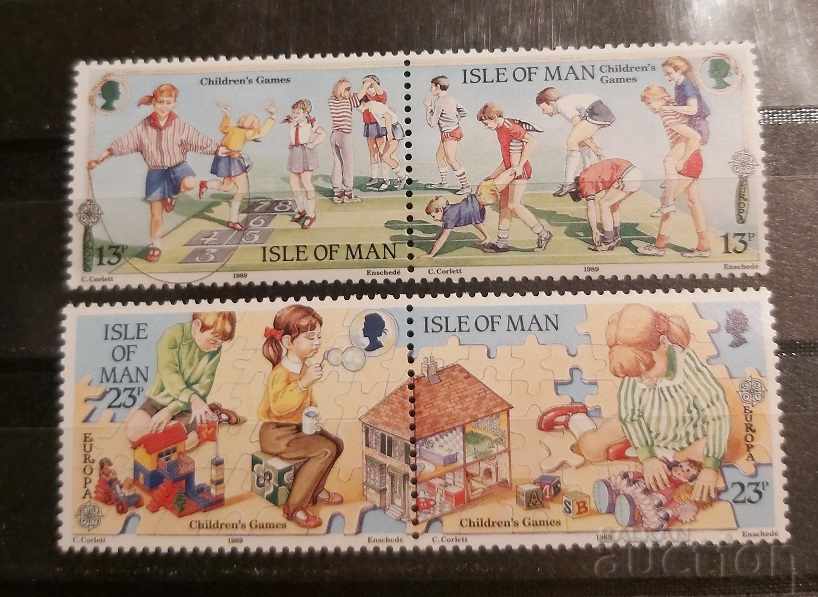 Isle of Man 1989 Europe CEPT Children MNH Isle of Man 1989 Europe CEPT Children MNH