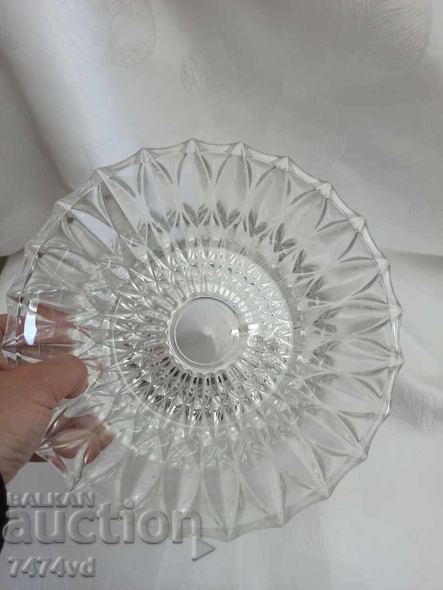 Κομψή κρυστάλλινη φρουτιέρα με στολίδια - 6 Κομψή κρυστάλλινη φρουτιέρα με στολίδια - 6