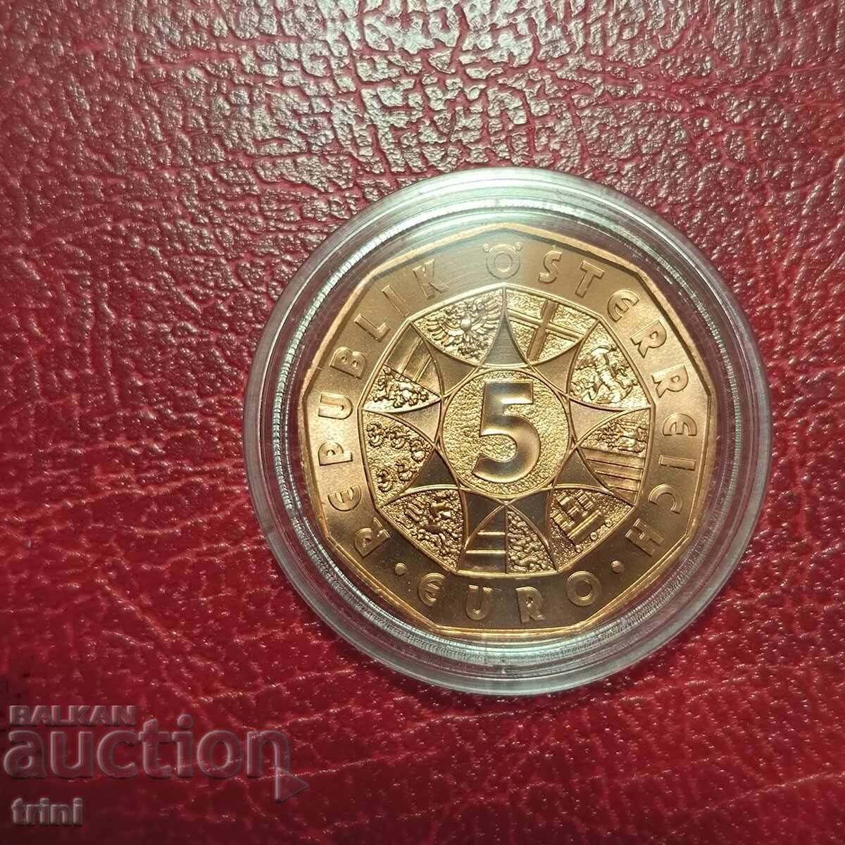 Austria 5 euro 2020 Friends for life - Horses with price 18.00 BGN | € 9.20 Austria 5 euro 2020 Friends for life - Horses with price 18.00 BGN | € 9.20