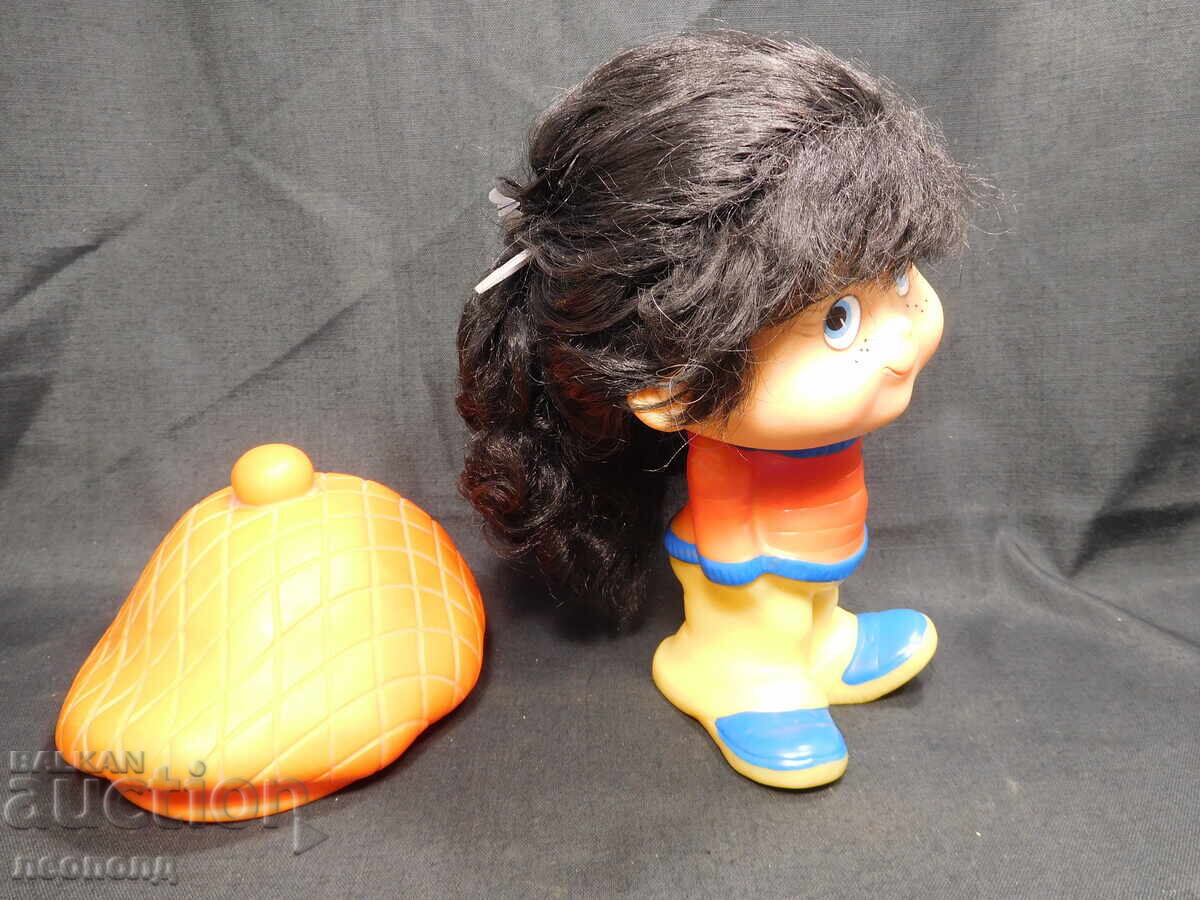 OLD RETRO SOC RUBBER TOY DOLL CHOCKO'S FRIEND - 6 OLD RETRO SOC RUBBER TOY DOLL CHOCKO'S FRIEND - 6