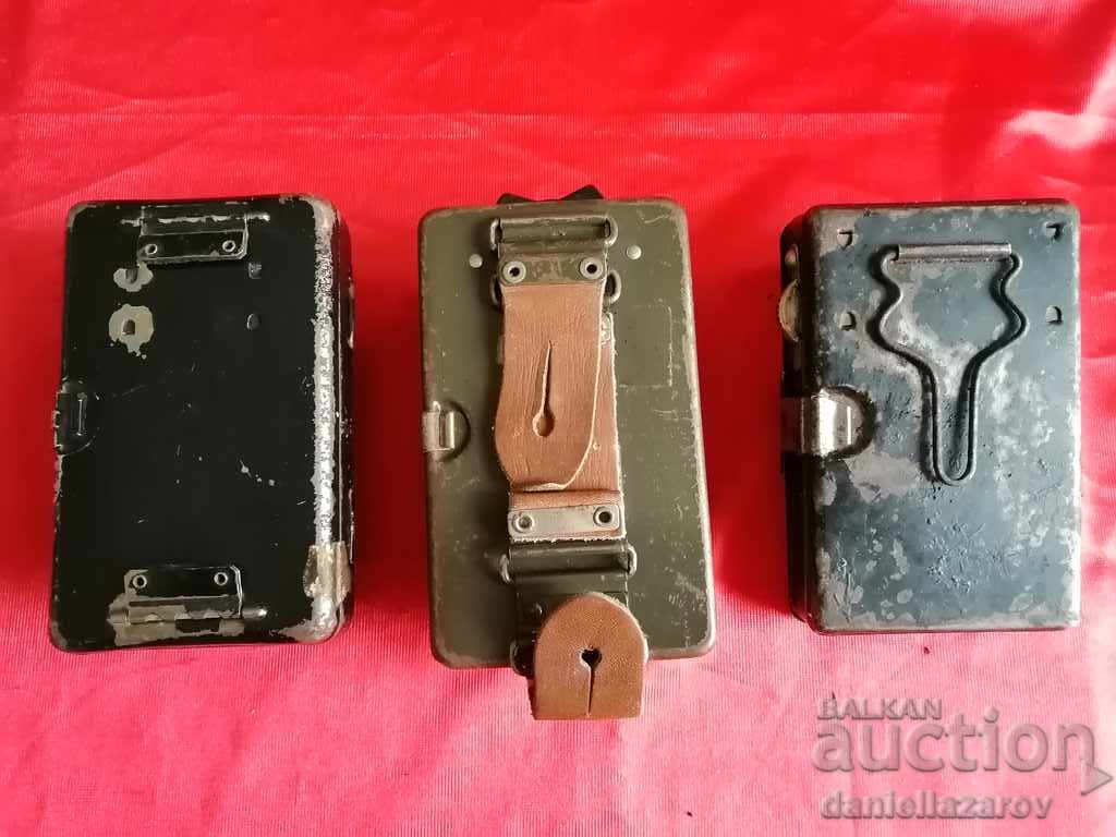 WW2 German Military Flashlights DAIMON Wehrmacht, Battery - 6 WW2 German Military Flashlights DAIMON Wehrmacht, Battery - 6