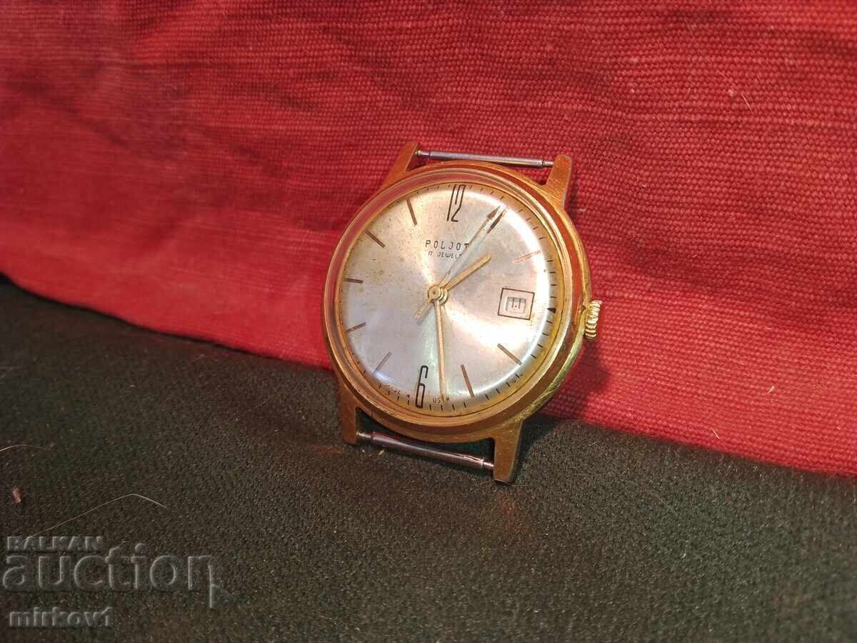 Licitație Ceas de mână rusesc de colecție POLJOT Licitație Ceas de mână rusesc de colecție POLJOT