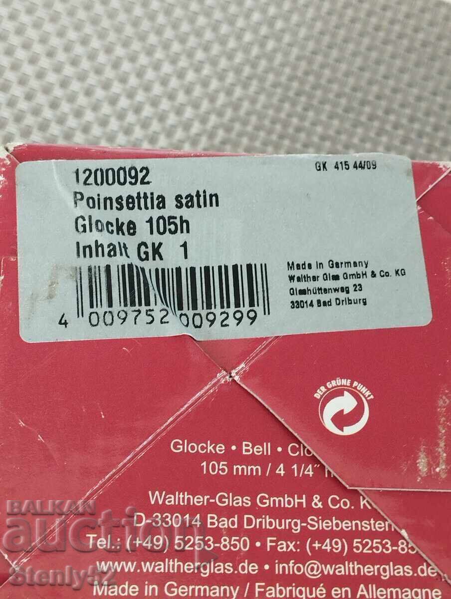 Παράδοση Γερμανικό κουδούνι, μολύβδινο κρύσταλλο. Παράδοση Γερμανικό κουδούνι, μολύβδινο κρύσταλλο.