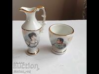 Porcelain souvenirs Napoleon and Josephine