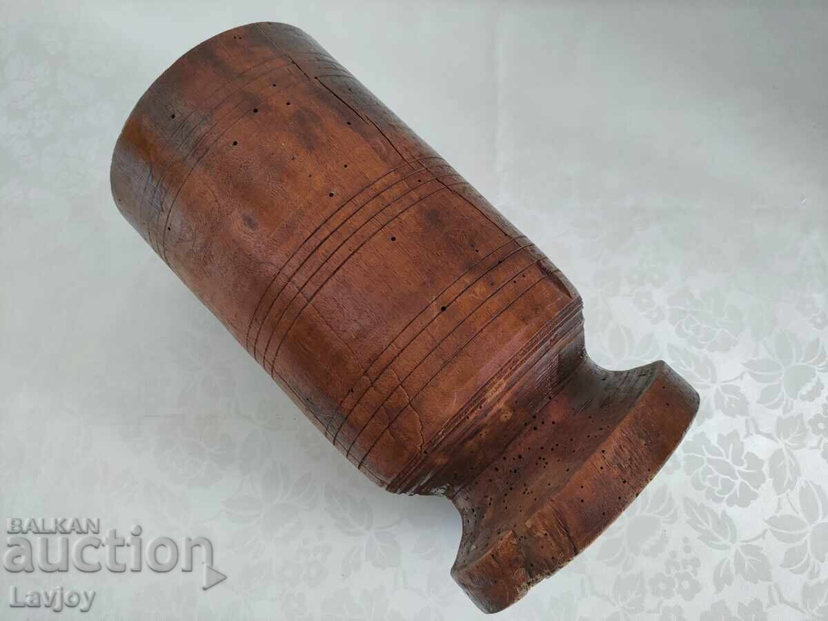 Παλιό ξύλινο γουδί και γουδοχέρι - 5 Παλιό ξύλινο γουδί και γουδοχέρι - 5