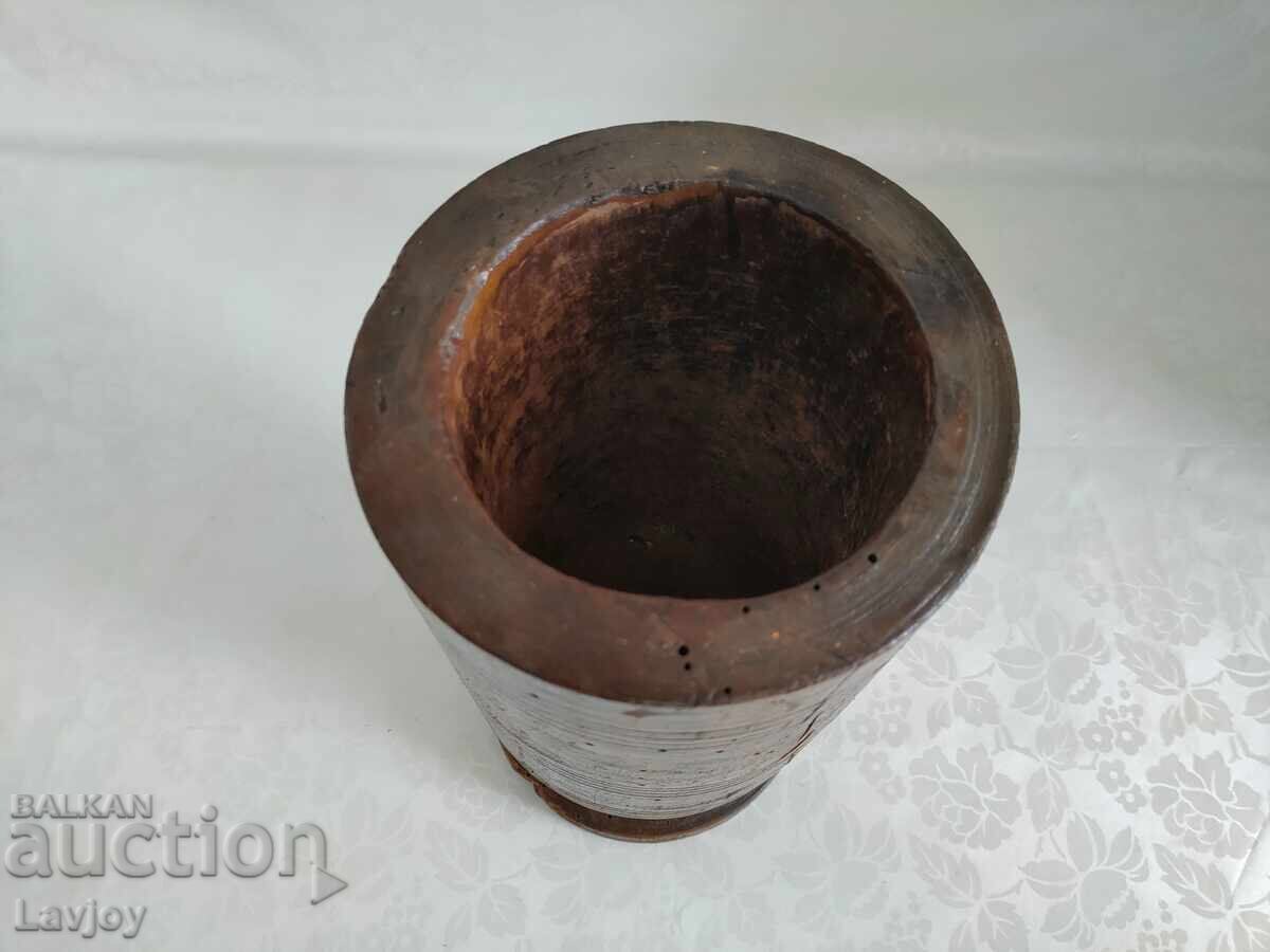 Παλιό ξύλινο γουδί και γουδοχέρι - 6 Παλιό ξύλινο γουδί και γουδοχέρι - 6