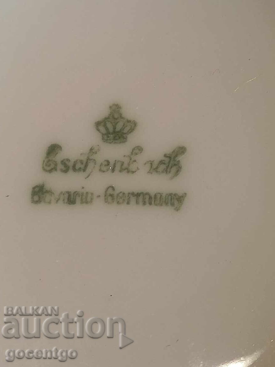 Auction  Sugar bowl. Marking Gilded Germany